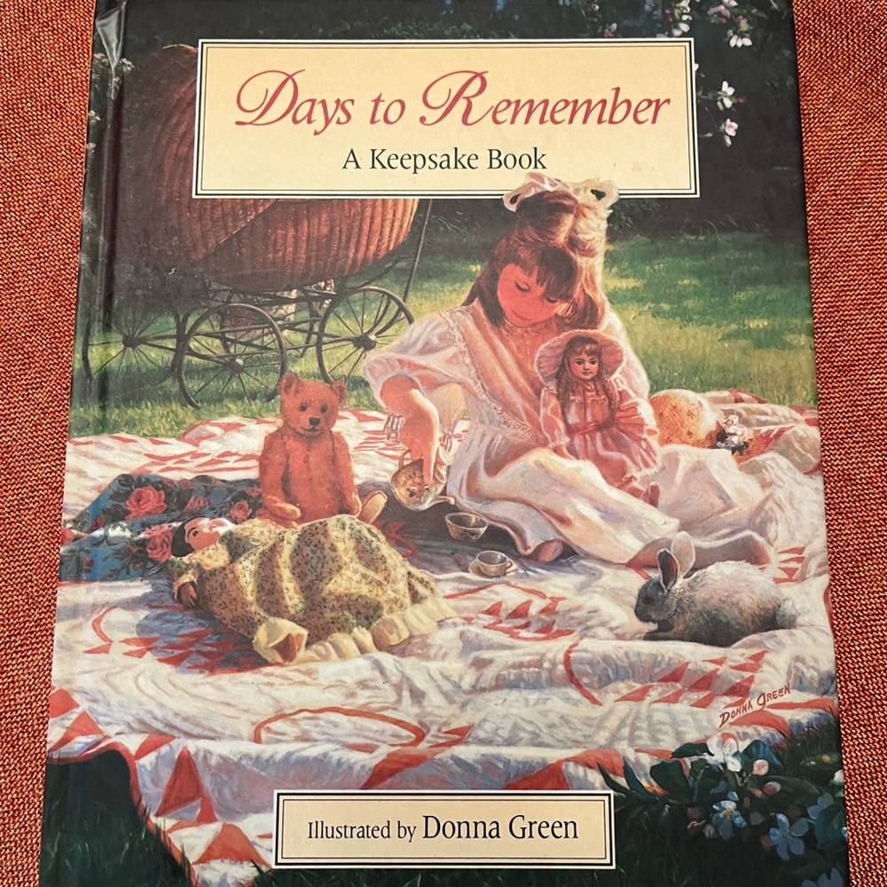New unused keepsake datebook